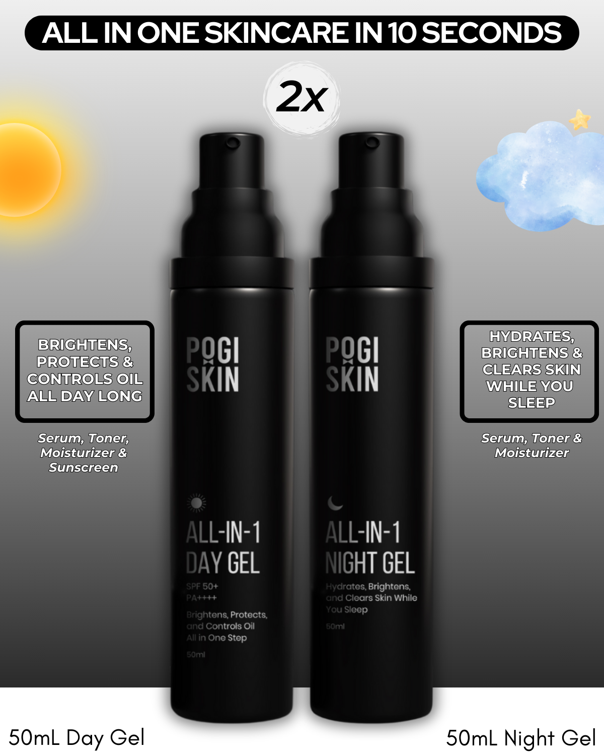 Pogi Skin Day & Night Bundle